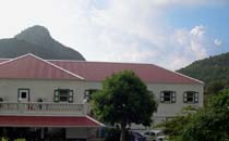 The rear of the building, click to enlarge